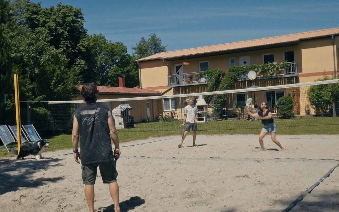 Privates Beachfeld